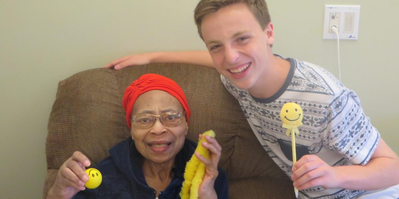 How Teen Volunteers Are Making Seniors in Nursing Homes Smile